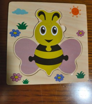 Lote 7 Puzzles Madera Infantiles