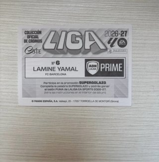 Carte Panini Prime Bellingham e Lamine Yamal