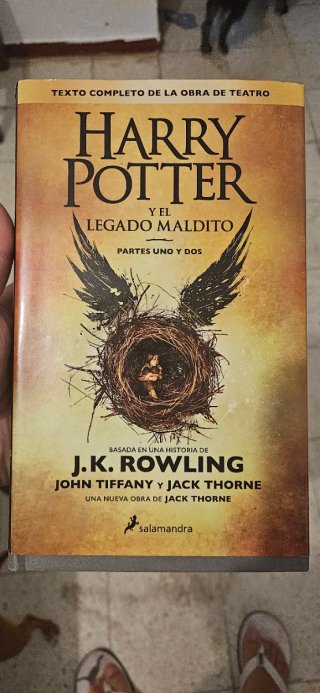 HARRY POTTER Y EL LEGADO MALDITO PARTES UNO Y DOS