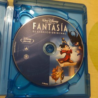 Blu-ray Fantasía + Fantasía 2000 (4 Discos)