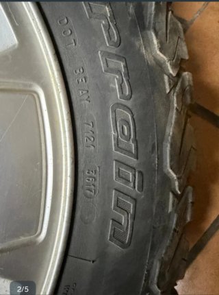 Llantas Jeep Wrangler JK 255/70R18 BFGoodrich