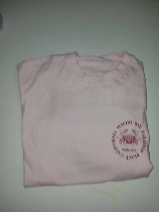 Camiseta rosa California Malibu Bay