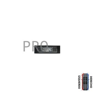 Luz Matrícula Con Portalámparas LED - BMW Serie 1 E87 5P / E81 3P (2003-2012)