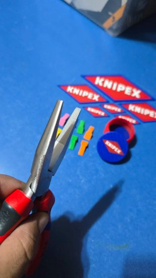 Alicate plano knipex cromados y Accesorios