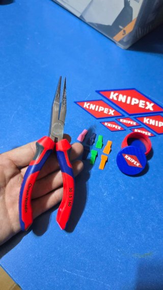 Alicate plano knipex cromados y Accesorios