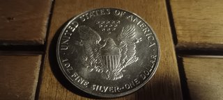 2 Monedas Plata USA One Dollar