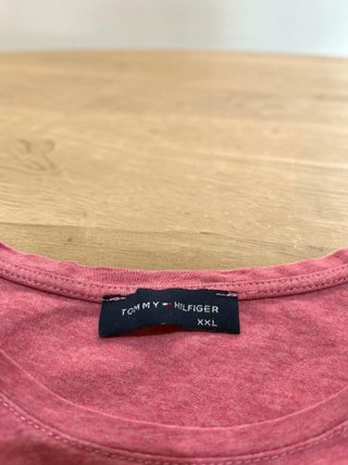 Camiseta Tommy Hilfiger Denim Rosa XXL