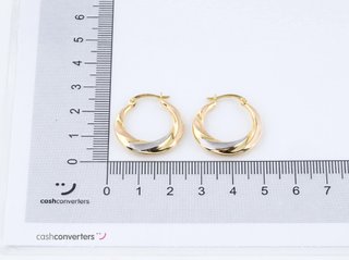 argollas oro 18k