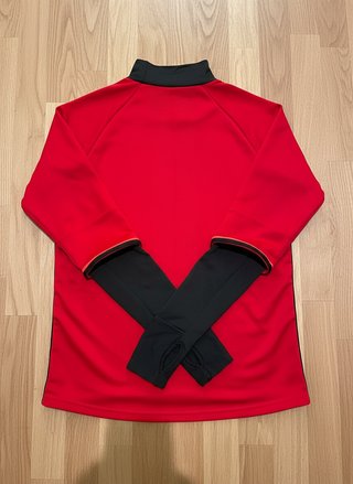 Sudadera Adidas Hombre L Roja Negra