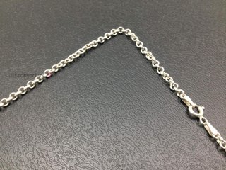 cadena plata 925mm 24cm