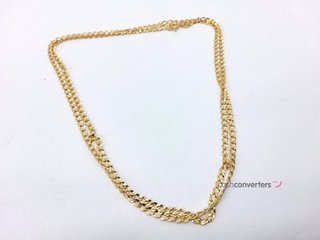cadena oro 18k 30cm