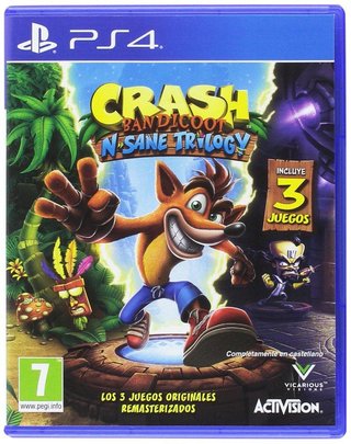 crash bandicoot n. sane trilogy ps4