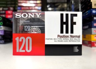 5x Cassetes Sony HF Novas e Seladas
