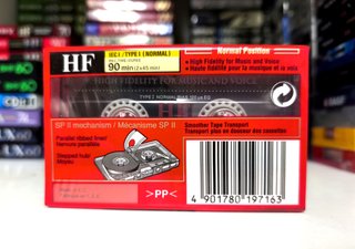 5x Cassetes Sony HF Novas e Seladas
