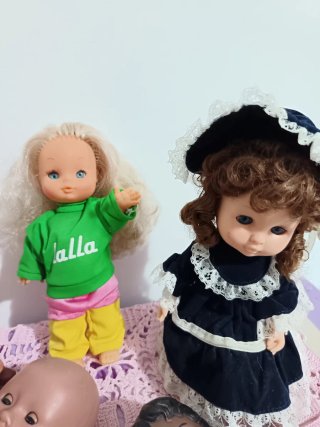 Lotto Bambole Vintage, marchi diversi