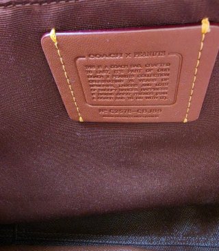 Bolso Shopper Coach x Peanuts Marrón Multicolor