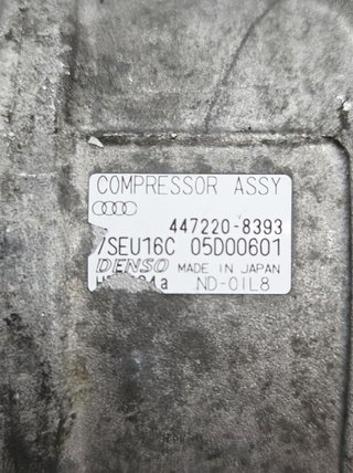 Audi 4592 447220-8393 compresor a4 2.0 cvt (130 cv