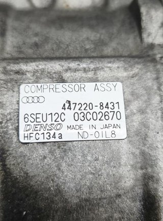 Compresor aire audi 447220-8431 a4 2.5 tdi mt 4591