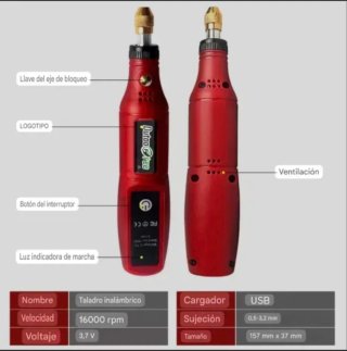 Mini Dremel Inalámbrico Potente y en OFERTA!!!