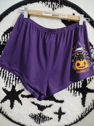 Lote Pijamas Góticos: Top y Shorts