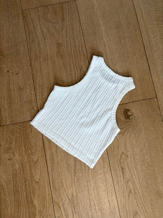 Top Shein Blanco Talla S
