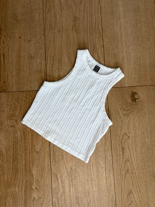 Top Shein Blanco Talla S
