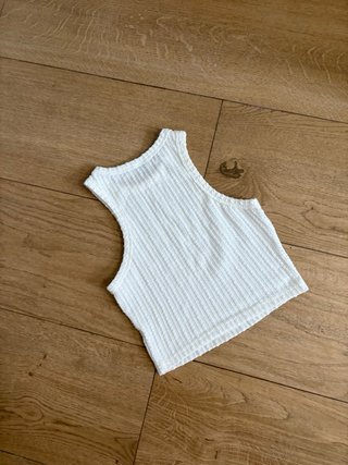 Top Shein Blanco Talla S