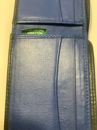 Cartera United Colors of Benetton Azul y Negra