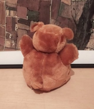 Peluche Hipopótamo Vintage Marrón
