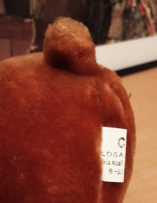 Peluche Hipopótamo Vintage Marrón