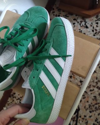 Adidas Gazelle verdi tg 38 1/2