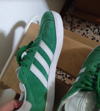 Adidas Gazelle verdi tg 38 1/2