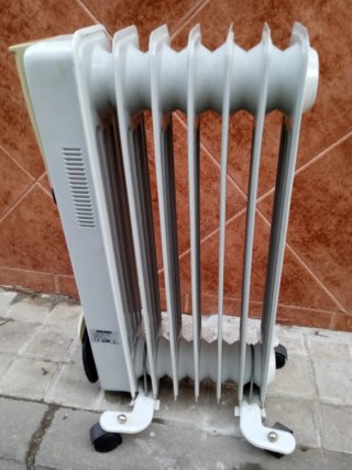 Estufa radiador de aceite