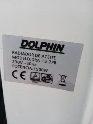 Estufa radiador de aceite