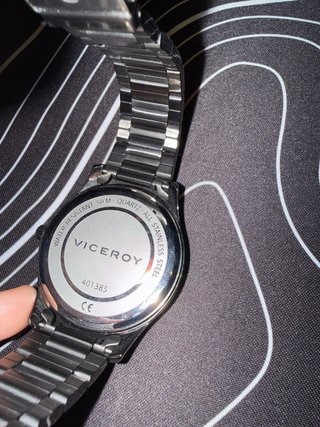 Reloj Viceroy Acero Negro Hombre 401385-17