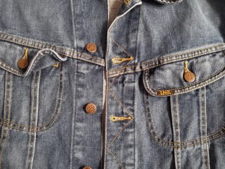 Giubbotto jeans Lee uomo tg L vintage anni 90