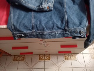 Giubbotto jeans Lee uomo tg L vintage anni 90