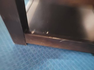 MESA DE CENTRO CON CRISTAL