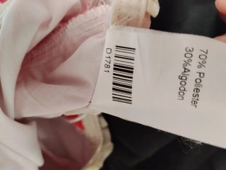 VESTIDO FLAMENCA DE   TIRANTES, ROJO Y BEIGE