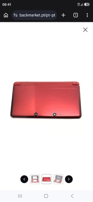 Nintendo 3DS Vermelho