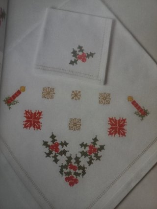 Punto de cruz para Navidad
