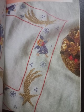 Punto de cruz para Navidad