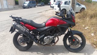 Suzuki V-Strom 650 DL ABS Roja