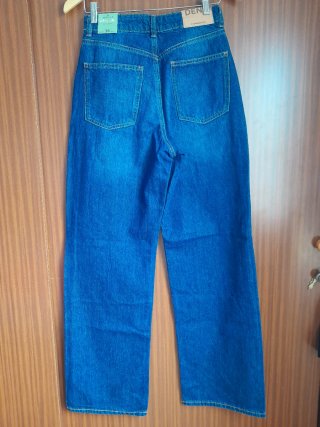 Pantalones Wide Leg Springfield Azules