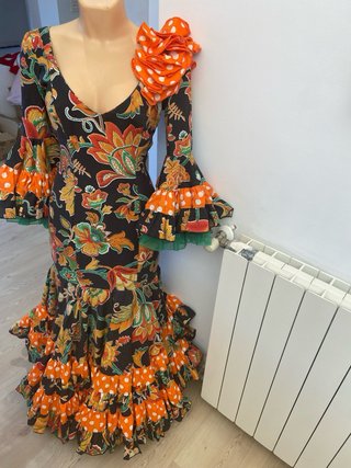 347 Vestido Flamenca Talla 36-38