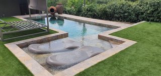 Excavación para piscina