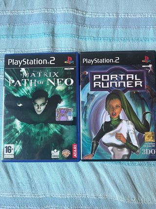 🇮🇹Giochi PS2: The Matrix Path of Neo e Portal Runne