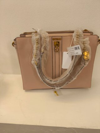 Borsa Guess Rosa con Dettagli Oro
