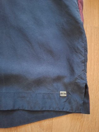 Vestido Tommy Hilfiger Rayas Azul/Rojo
