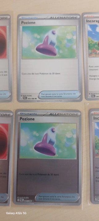 Lotto carte Allenatore Pokemon